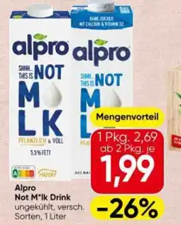 Interspar Alpro Not Milk Drink Angebot