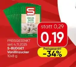 Interspar S-BUDGET Vanillinzucker Angebot