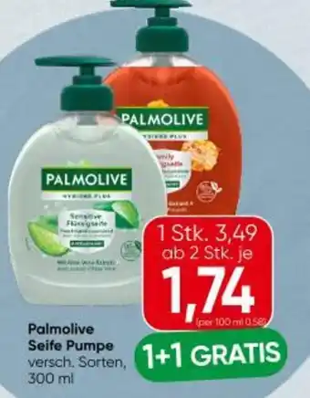 Interspar Palmolive Seife Pumpe Angebot
