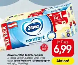 Interspar Zewa Comfort Toilettenpapier Angebot