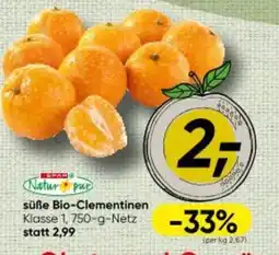Interspar Süße bio-clementinen Angebot