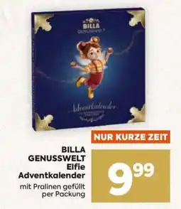 Billa BILLA GENUSSWELT Elfie Adventkalender Angebot