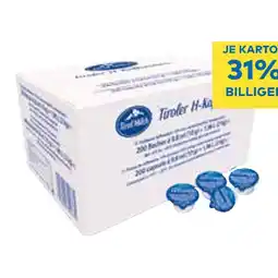 T&G Tirol Milch Kaffeeobers Portionen T&G Angebot