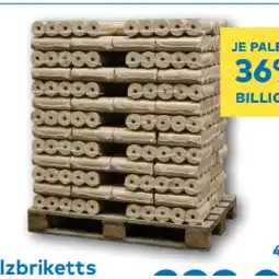 T&G Holzbriketts Palette T&G Angebot
