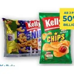 T&G Kelly's Chips versch. Sorten oder Snips Party Pack T&G Angebot