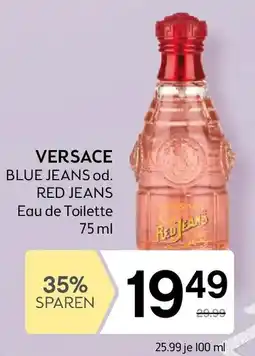 Bipa Versace blue jeans od. red jeans Angebot