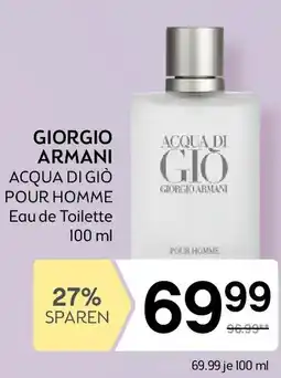 Bipa Giorgio armani Angebot