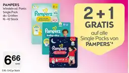Bipa PAMPERS Windeln od. Pants Single Pack div. Größen Angebot