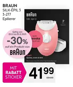 Bipa BRAUN SILK-ÉPIL 3 3-277 Epilierer Angebot