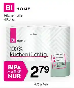 Bipa BI HOME Küchenrolle 4 Rollen Angebot