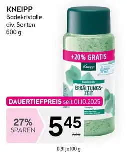 Bipa KNEIPP Badekristalle Angebot