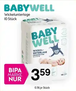 Bipa BABYWELL Wickelunterlage Angebot