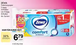 Bipa ZEWA Toilettenpapier Angebot