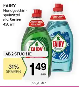 Bipa FAIRY Handgeschirr- spülmittel Angebot