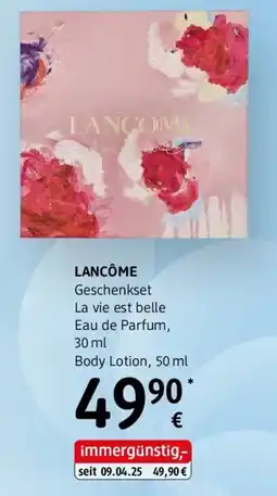 dm LANCÔME Geschenkset Angebot