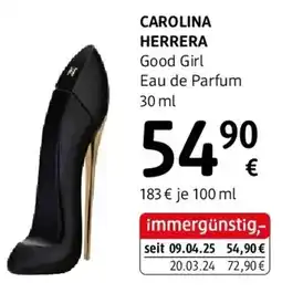 dm Carolina herrera Angebot