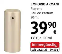 dm Emporio armani Angebot