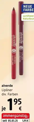 dm alverde Lipliner div. Farben Angebot