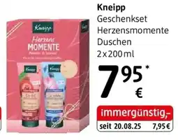 dm Kneipp Geschenkset Herzensmomente Duschen dm Angebot