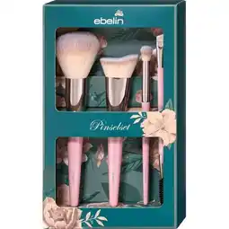 dm Geschenkset Puderpinsel, 1Stk. Blenderpinsel, 1Stk. Augenbrauentool, 1Stk. Rougepinsel, 1Stk. dm Angebot