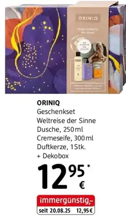 dm ORINIQ Geschenkset Weltreise der Angebot