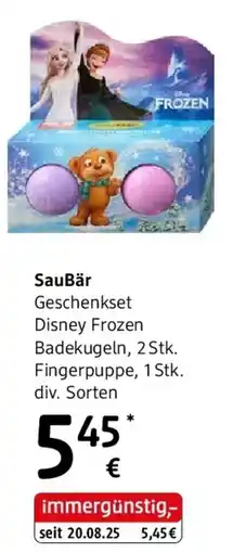 dm SauBär Geschenkset Disney Frozen Angebot