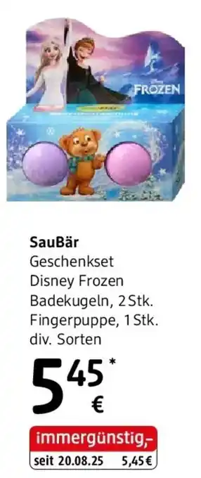 dm SauBär Geschenkset Disney Frozen Angebot