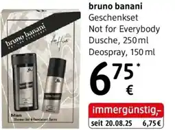 dm bruno banani Geschenkset Not for Everybody Angebot