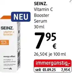 dm SEINZ. Vitamin C Booster Angebot