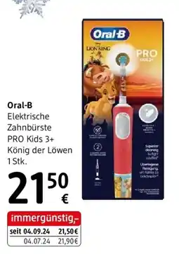 dm Oral-B EElektrische Zahnbürste Angebot