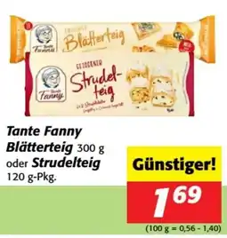 Nah&Frisch Tante Fanny Blätterteig Angebot