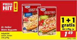 Nah&Frisch Dr. Oetker Bistro Baguette Angebot