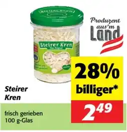 Nah&Frisch Steirer Kren Angebot