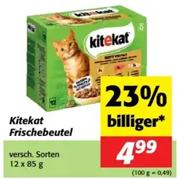 Nah&Frisch Kitekat Frischebeutel Angebot