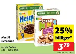 Nah&Frisch Nestlé Cerealien Angebot
