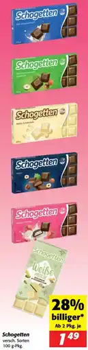 Nah&Frisch Schogetten Angebot