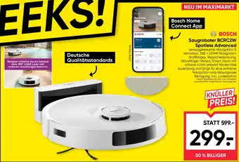 Maximarkt Saugroboter BCRC2W Spotless Advanced Angebot