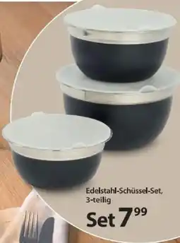 NKD Edelstahl-Schüssel-Set Angebot