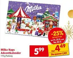 Interspar Milka Naps Adventkalender Angebot