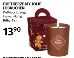 Bellaflora Duftkerze my jolie lebkuchen Angebot
