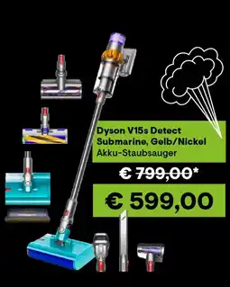 0815 Dyson v15s detect submarine, gelb/nickel Angebot