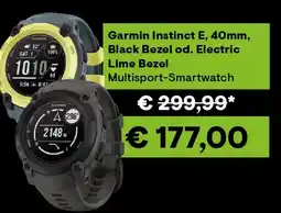 0815 Garmin instinct e, 40 mm, black bezel Angebot
