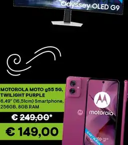 0815 Motorola moto g55 5g 8/256 gb, twilight purple Angebot