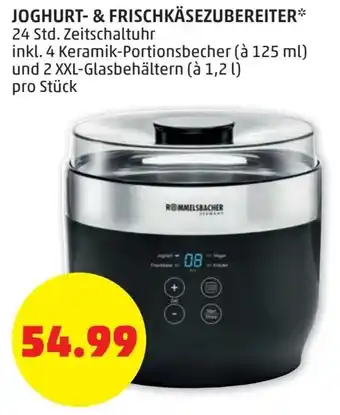 PENNY Joghurt & Frischkäsezubereiter Angebot