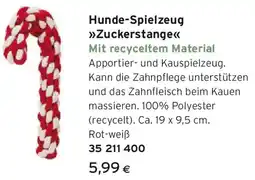 Tchibo Eduscho Hunde-Spielzeug Zuckerstange Angebot