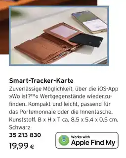Tchibo Eduscho Smart-Tracker-Karte Angebot