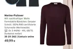 Tchibo Eduscho Merino-Pullover Angebot