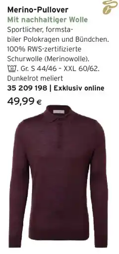 Tchibo Eduscho Merino-Pullover Angebot