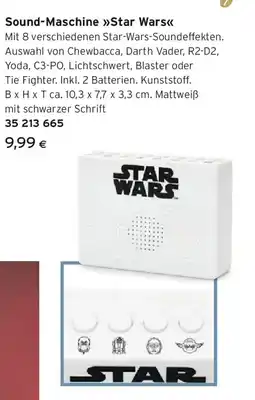 Tchibo Eduscho Sound-Maschine Star Wars Angebot