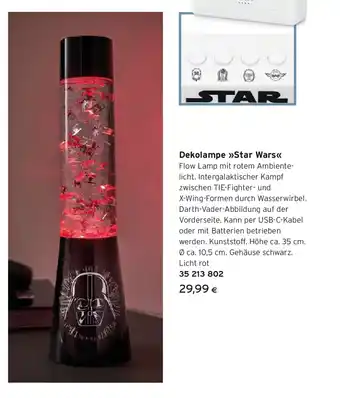 Dekolampe Star Wars